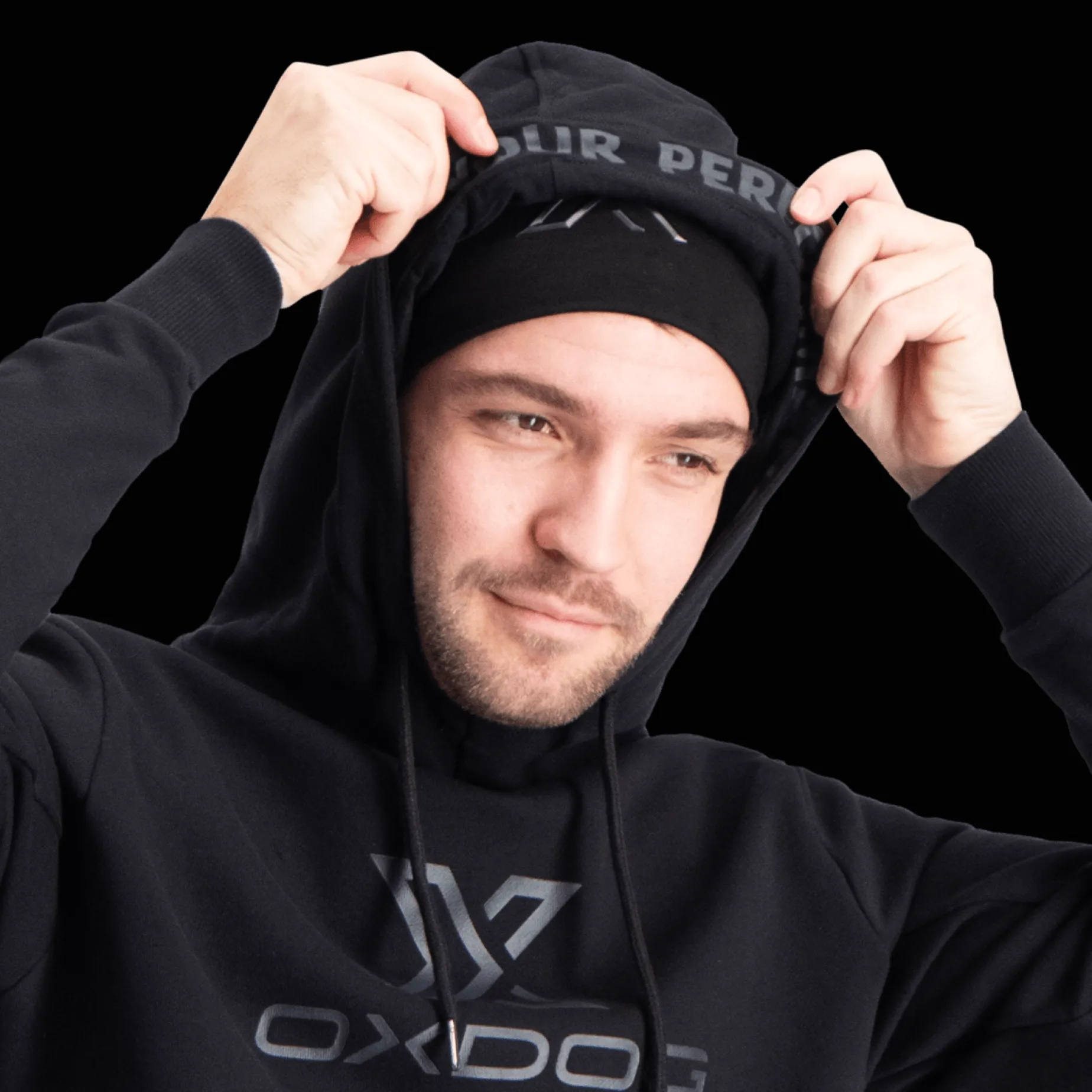 2 024 Glow Hoodie, Huvtroja, Senior