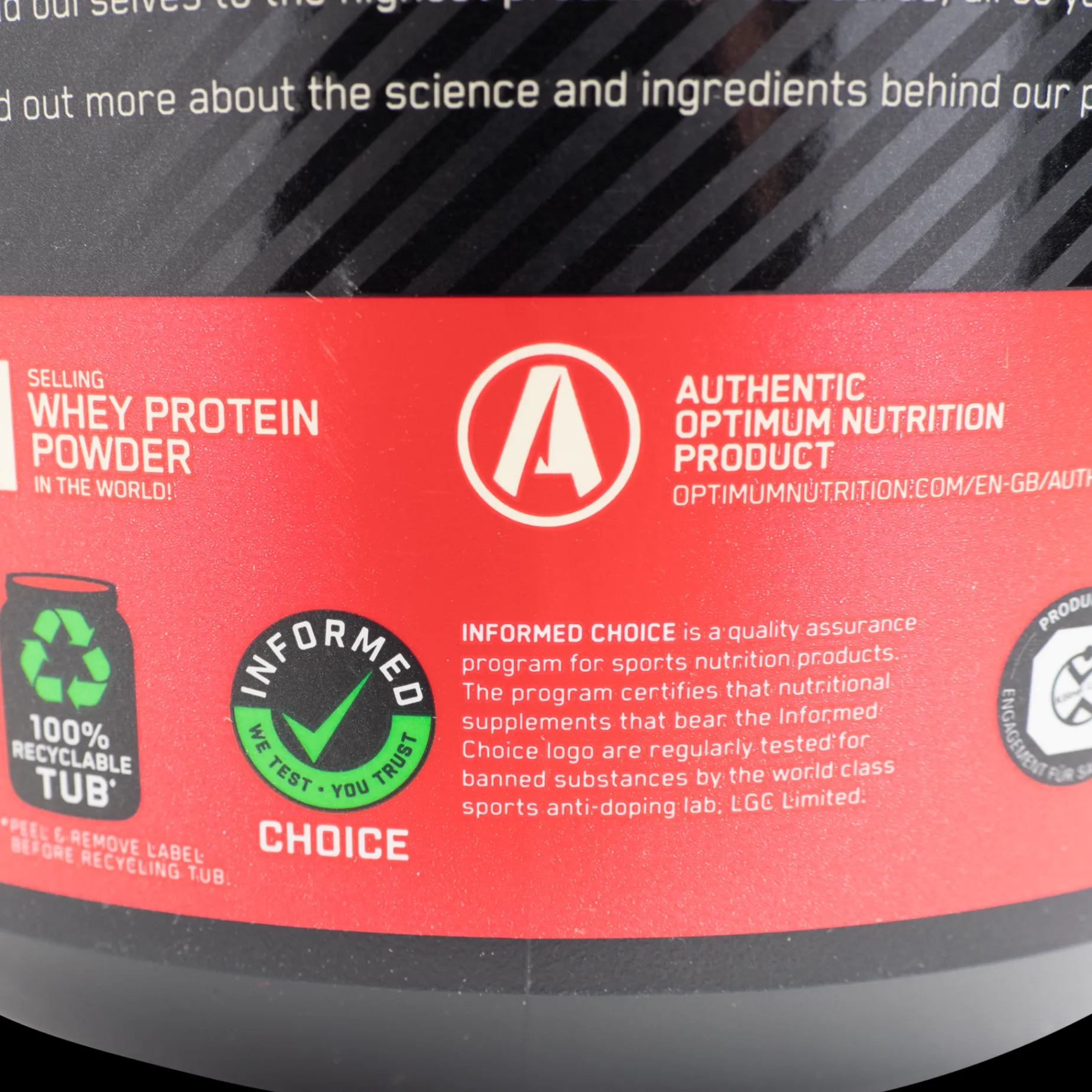 100 % Vassle Gold Standard 2270 G, Proteinpulver