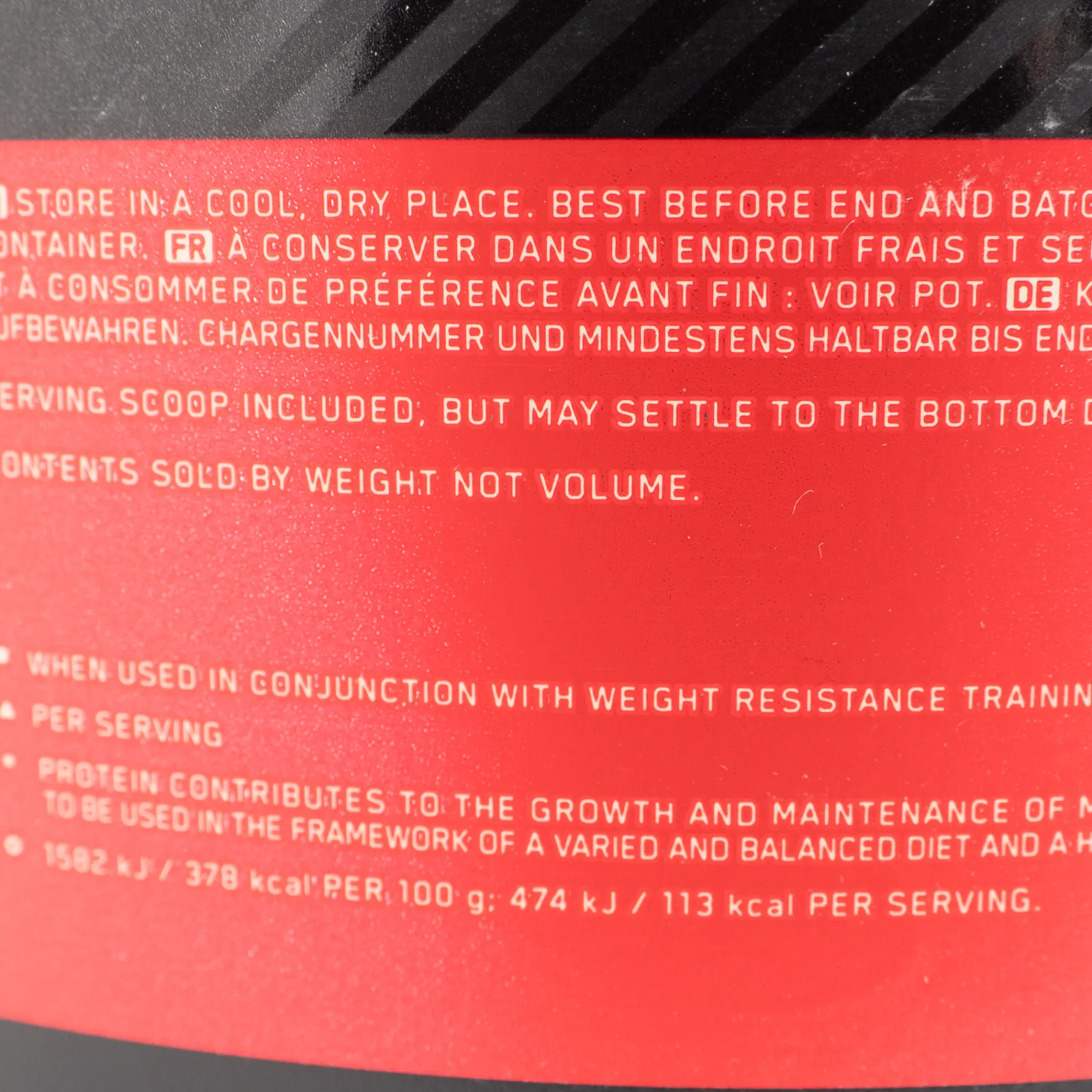 100 % Vassle Gold Standard 2270 G, Proteinpulver