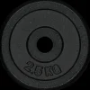 25 Mm Weightplate - 2.5Kg, Viktskiva