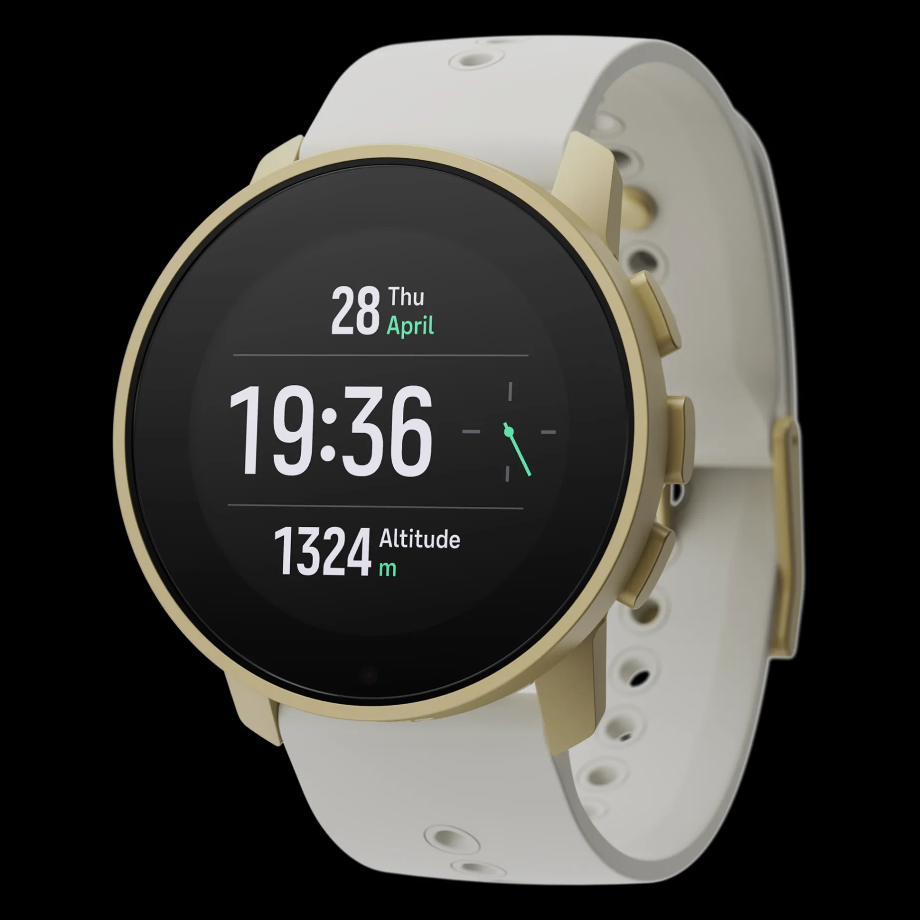 9 Peak Pro Pearl Gold, Multisportklocka Unisex