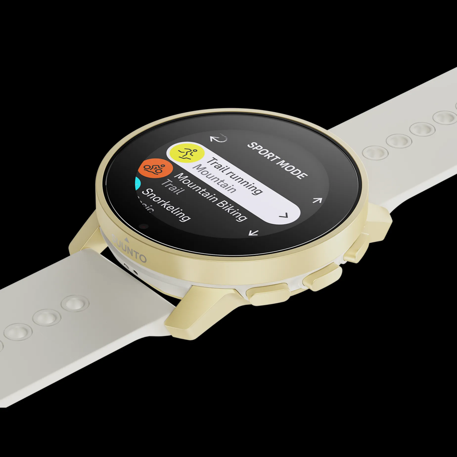 9 Peak Pro Pearl Gold, Multisportklocka Unisex