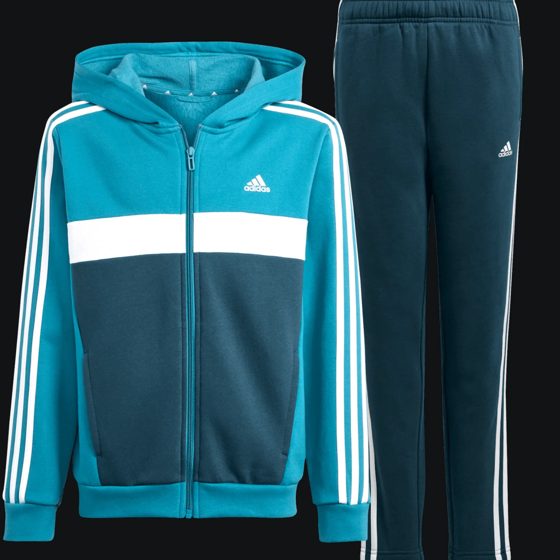 3 Stripes Tiberio Fl Tracksuit, Traningsdress Junior