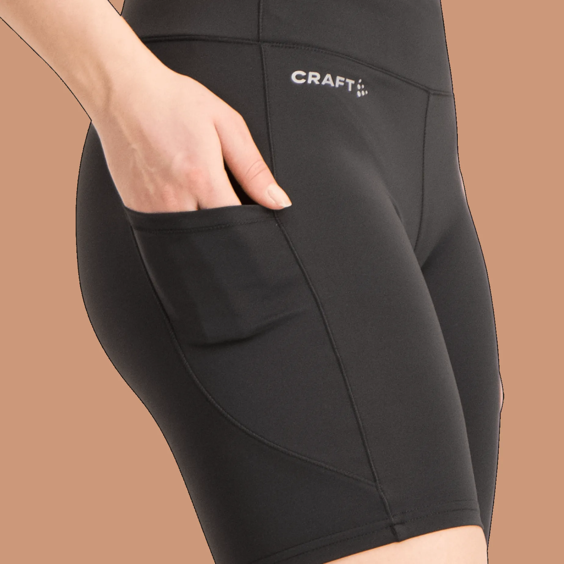 Adv Essence Short Tights 2, Traningstights, Dam