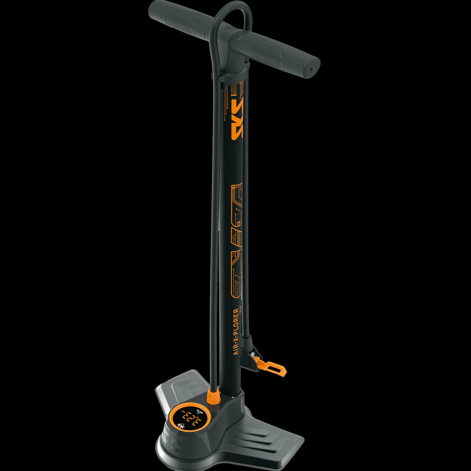 Air X-Plorer 10.0 Digi Floorpump, Golvpump Cykel