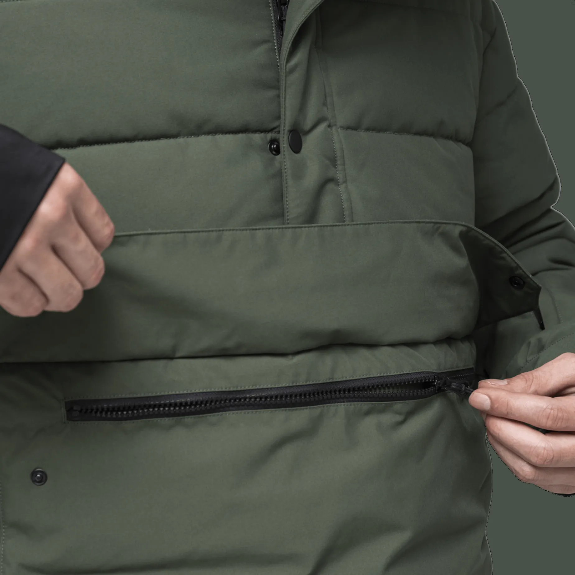Alpine Anorak Liftie Puffer 23/24, Anorak, Skidjacka, Herr