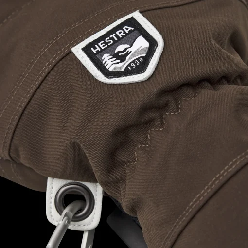 Alpine Glove Army Leather Heli Ski - 5 Finger 22/23