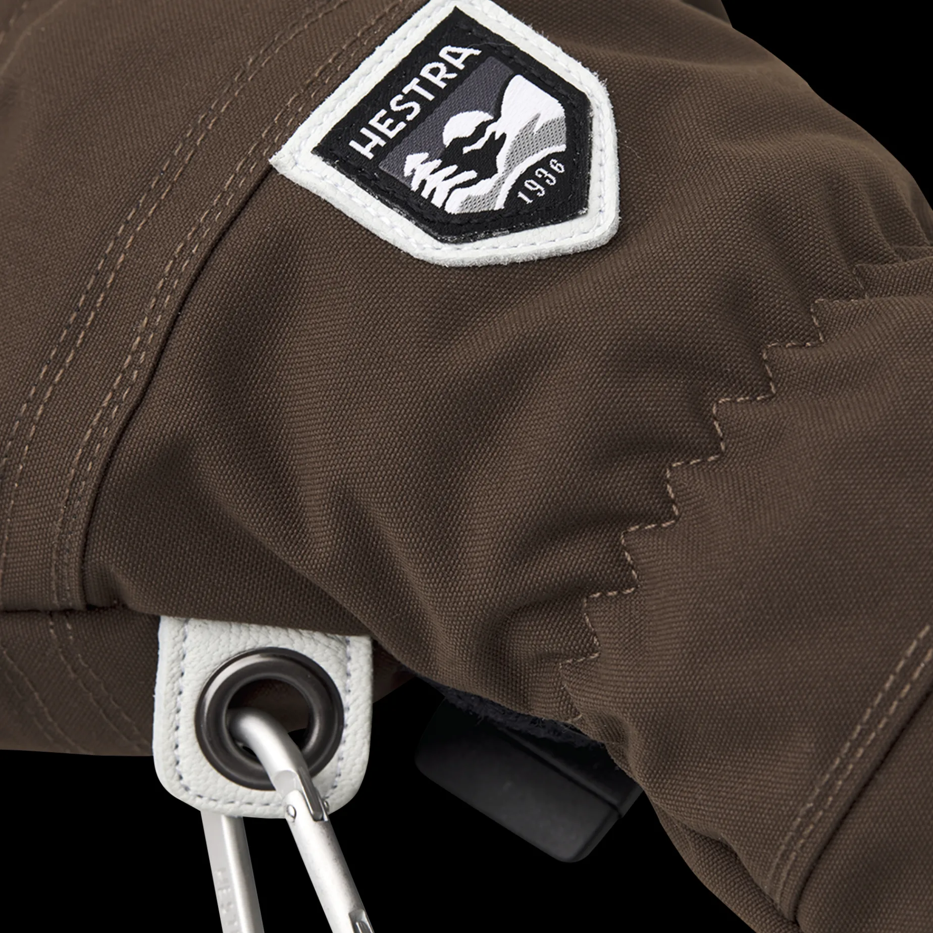 Alpine Mitten Army Leather Heli Ski 22/23