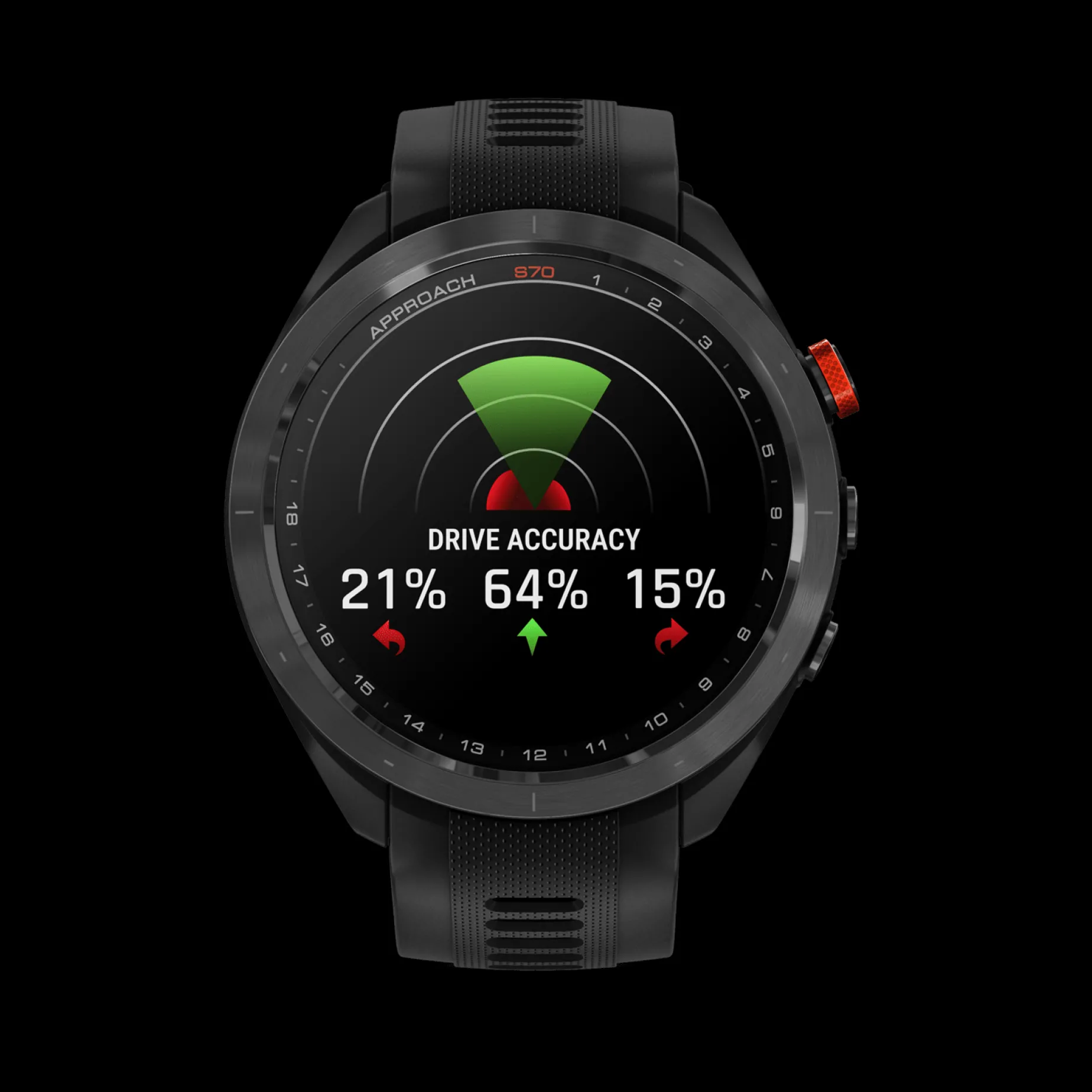 Approach S70, Golfklocka, Smartwatch, Unisex
