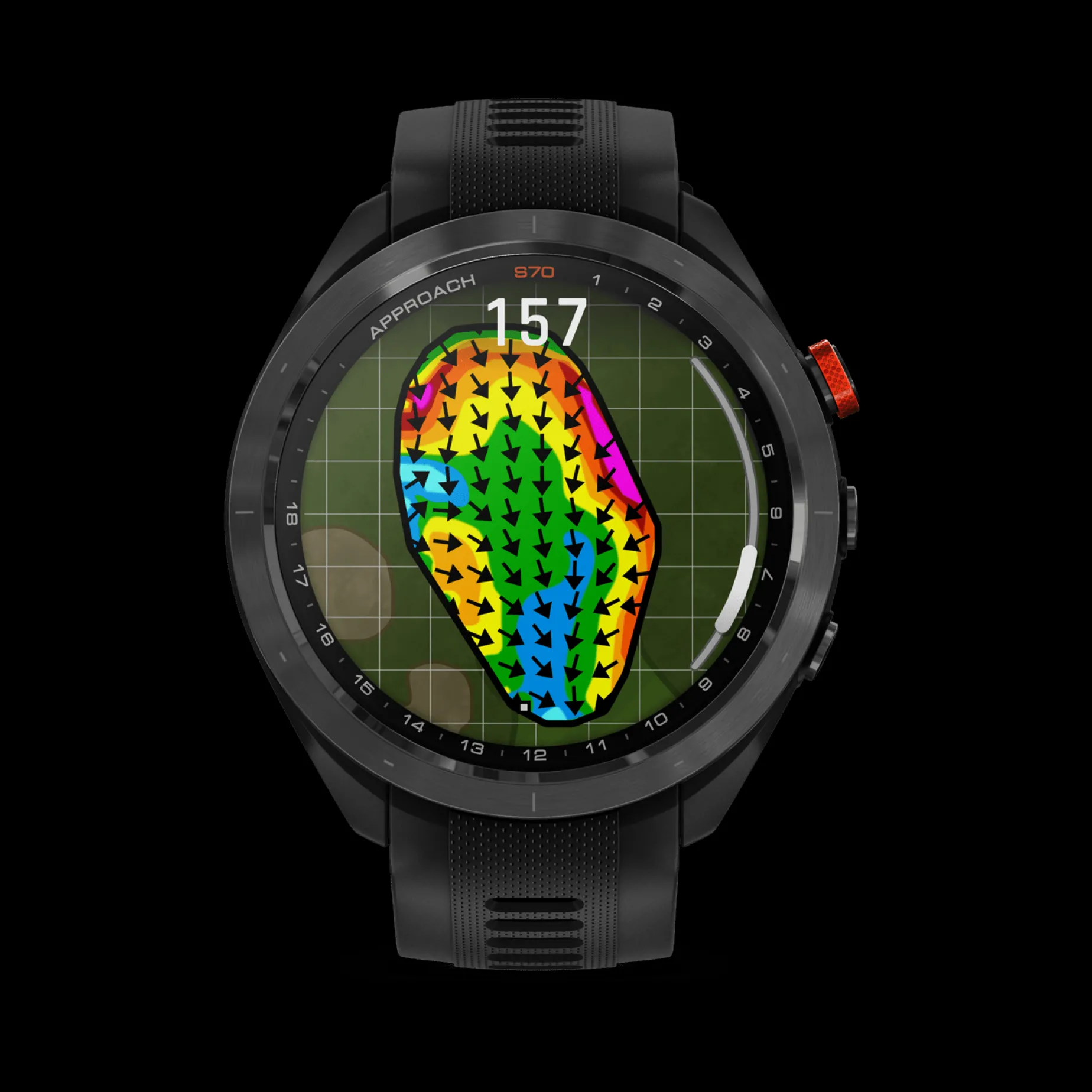 Approach S70, Golfklocka, Smartwatch, Unisex