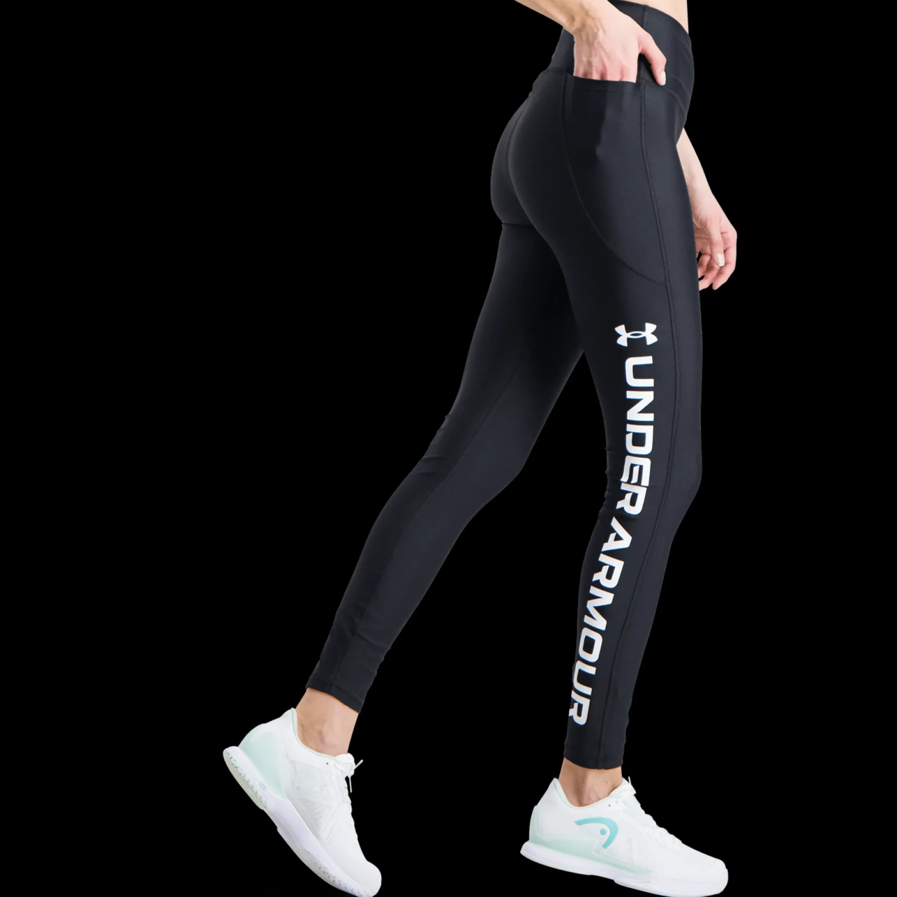 Armour Branded Legging, Traningstights, Dam