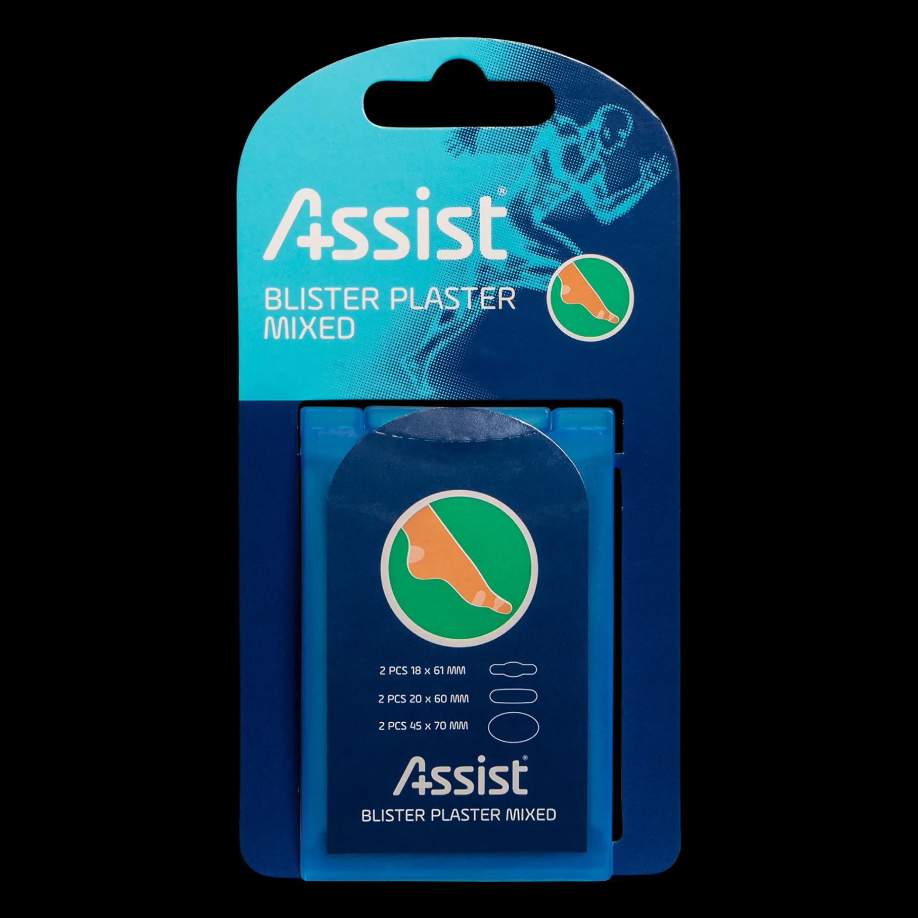 Assist Blister Mixed, Skavsarsplaster