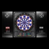 Black Shadow Elec Dart Cabinet Set Ap801, Dartset
