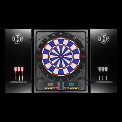 Black Shadow Elec Dart Cabinet Set Ap801, Dartset