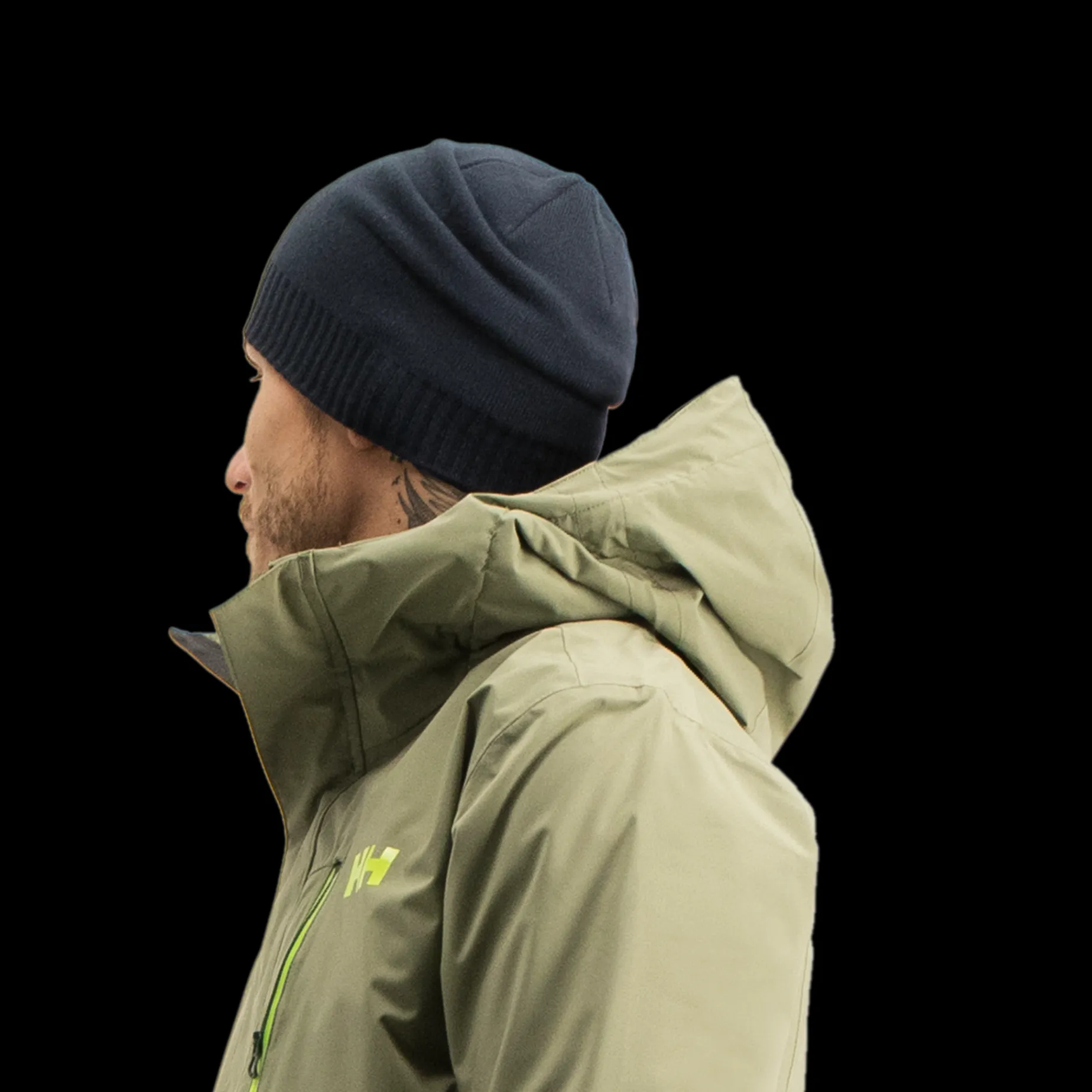 Brand Beanie, Mossa Unisex