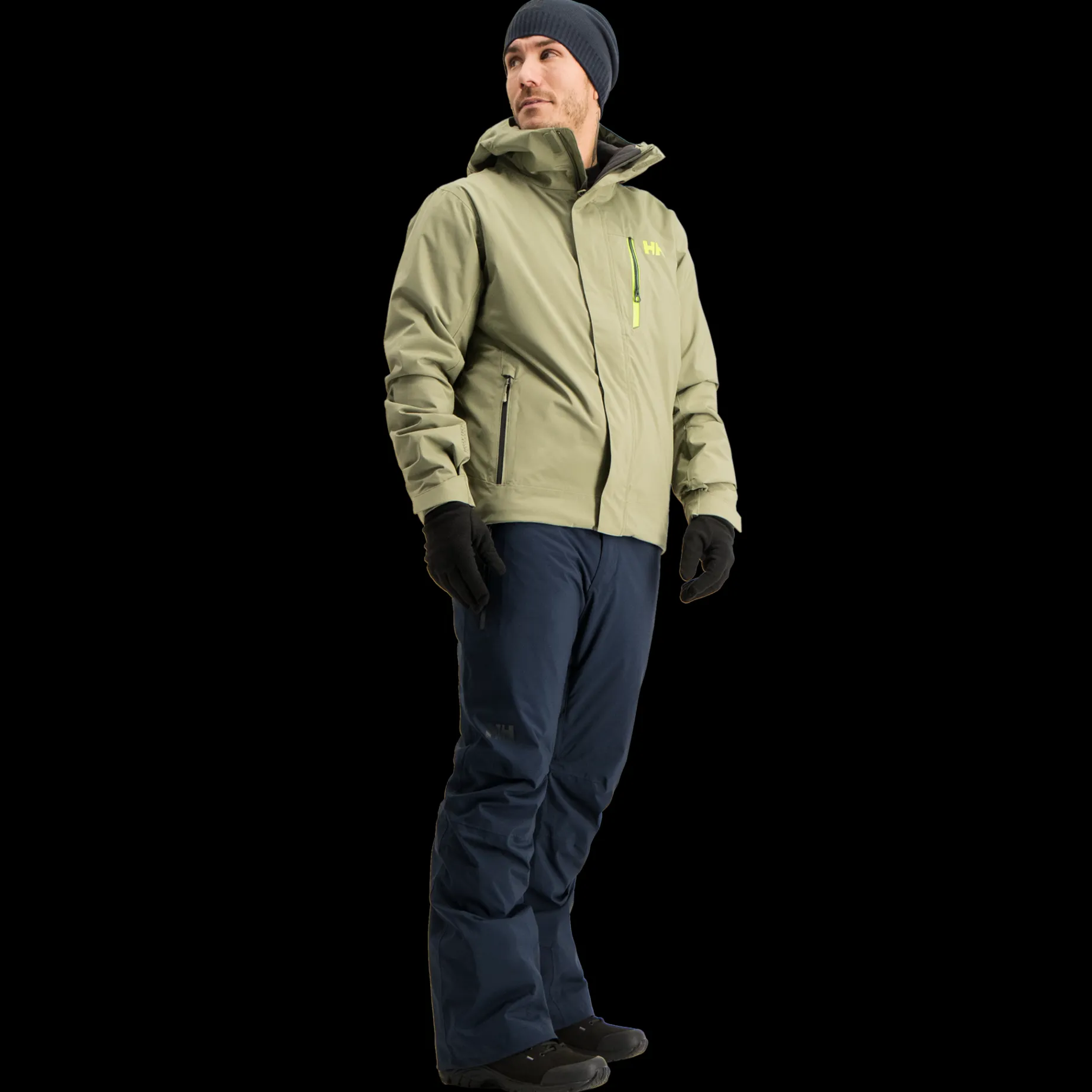 Brand Beanie, Mossa Unisex