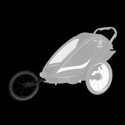 Breeze/Cocoon Jogger Kit, Jogginghjul For Hamax Breeze Cykelvagn, Jogginghjul, Cykelvagn