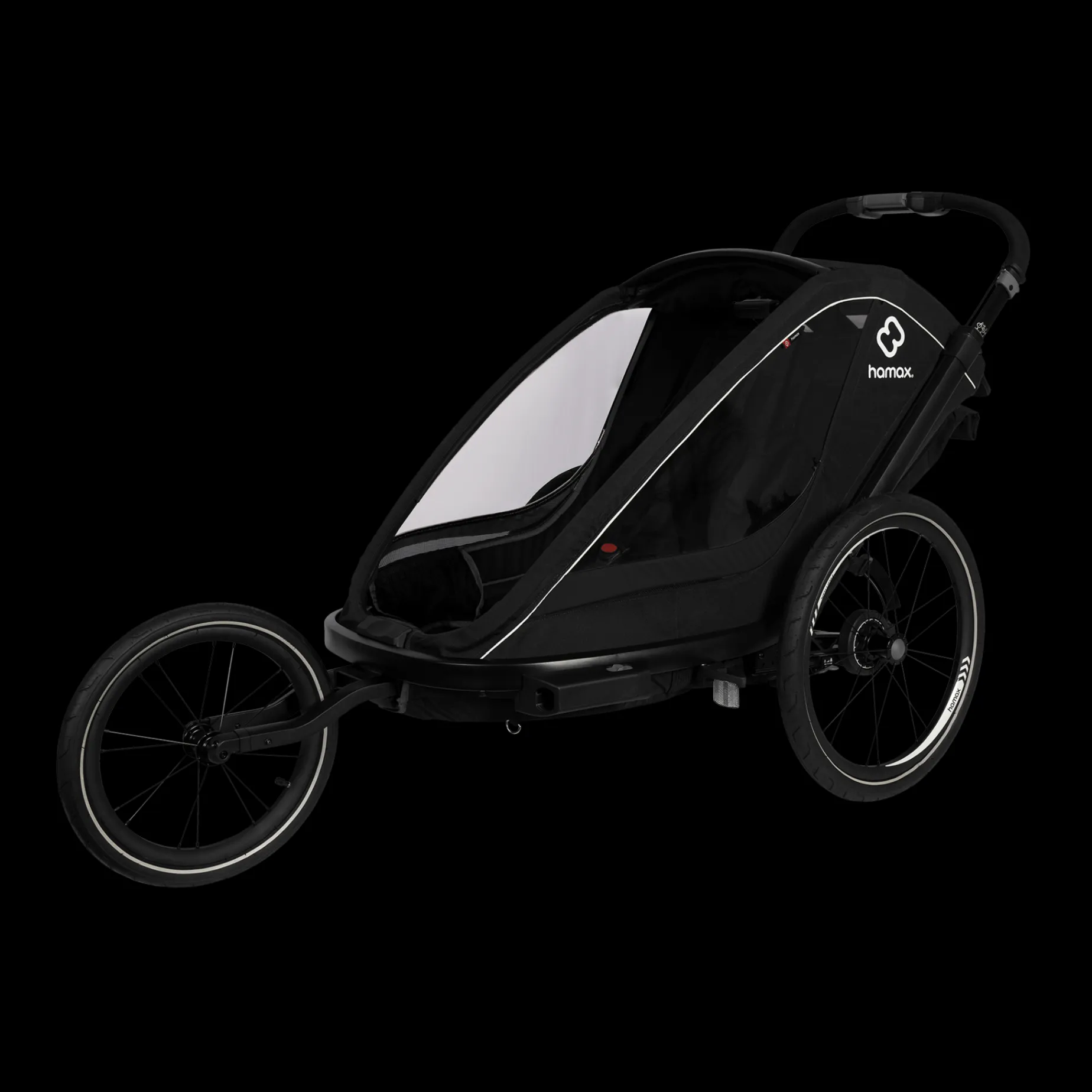 Breeze/Cocoon Jogger Kit, Jogginghjul For Hamax Breeze Cykelvagn, Jogginghjul, Cykelvagn