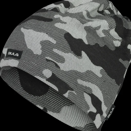 Camo Printed Wool Beanie, Mossa Unisex