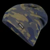Camo Printed Wool Beanie, Mossa Unisex
