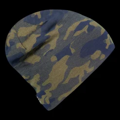 Camo Printed Wool Beanie, Mossa Unisex