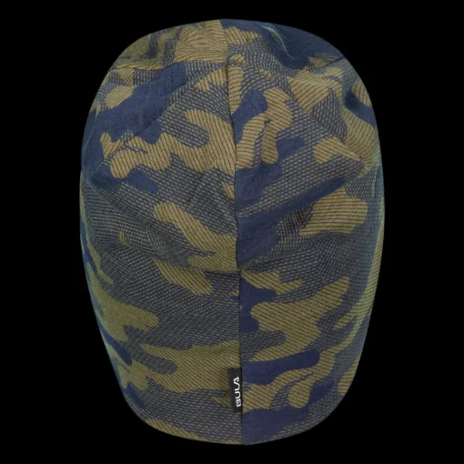 Camo Printed Wool Beanie, Mossa Unisex