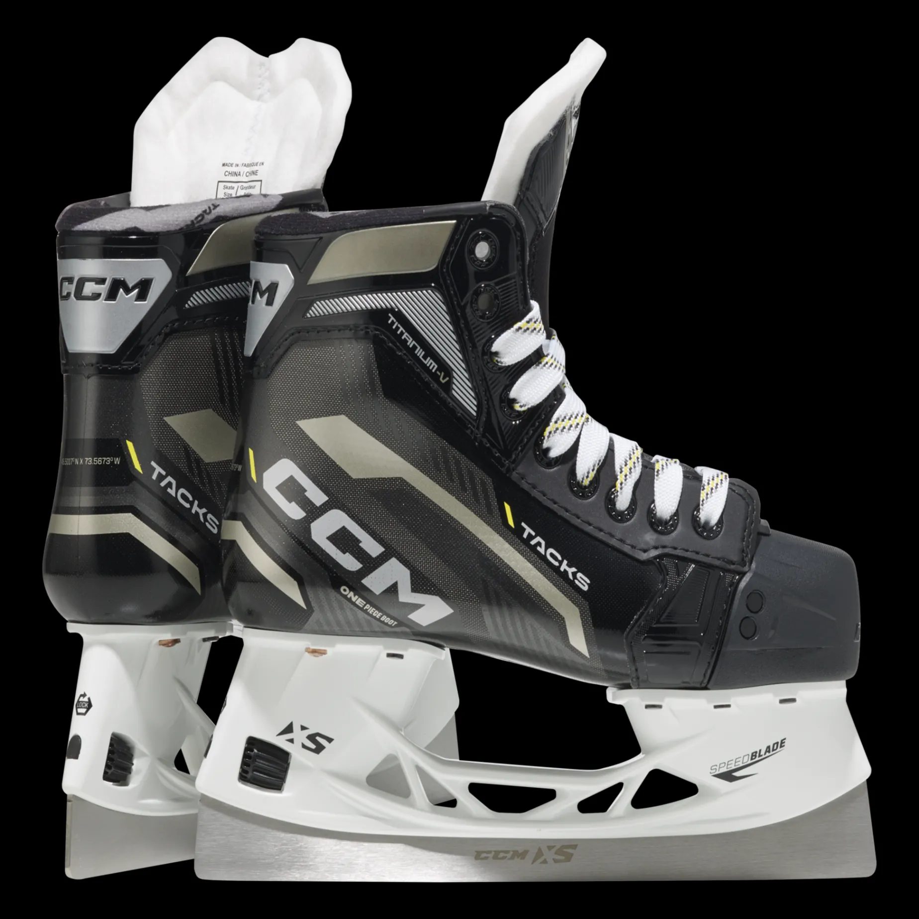 Ccm Tacks Titanium V Bandy Skates Intermediate, Bandyskridskor Intermediate