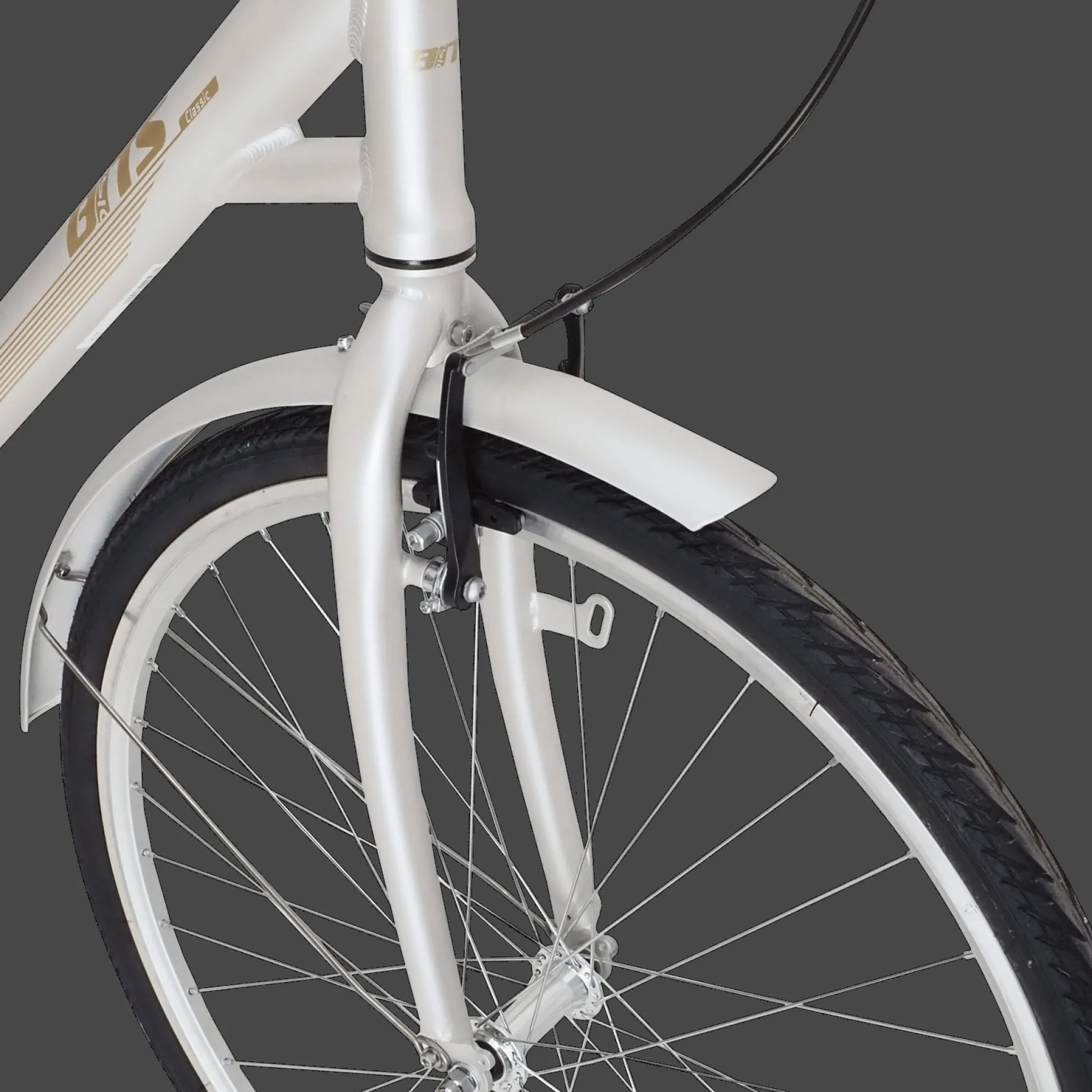 Classic 28 1S 23 Silver, Stads- Och Pendlarcykel, Dam