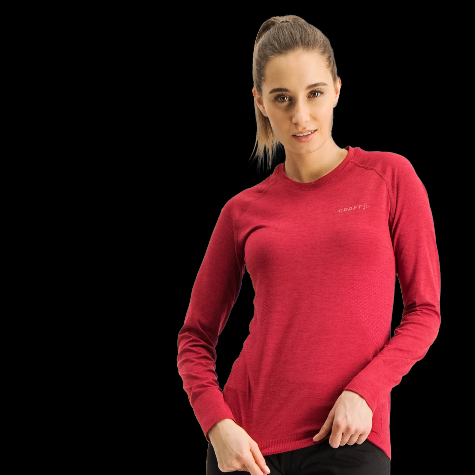 Core Dry Active Comfort Long Sleeve, Underställ Dam