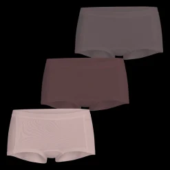 Core Mini Shorts 3Pk, Hipster, Dam