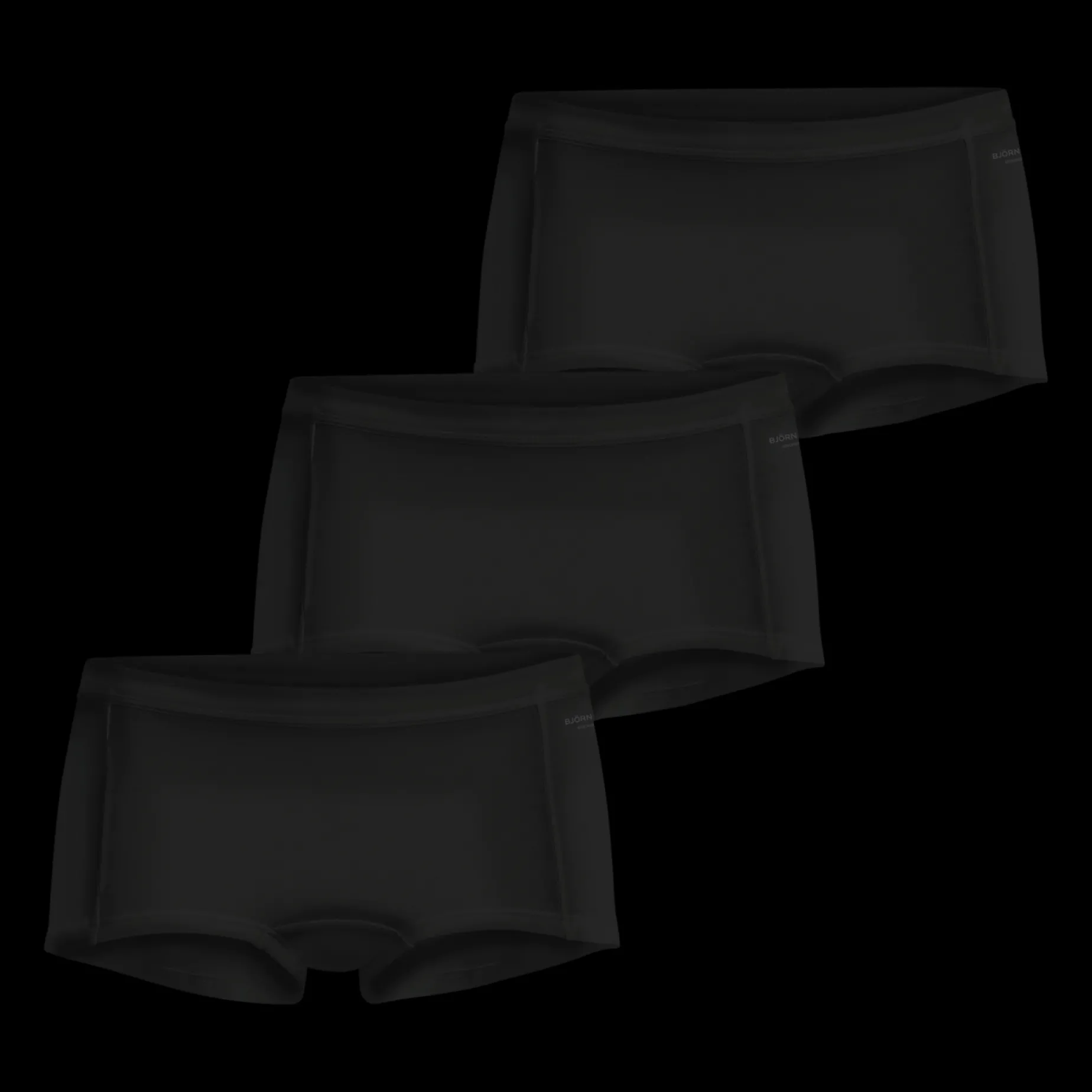 Core Mini Shorts 3Pk, Hipster, Dam