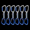 Crag Keylock Wire 10 Cm Indicator 6-Pack, Slinga