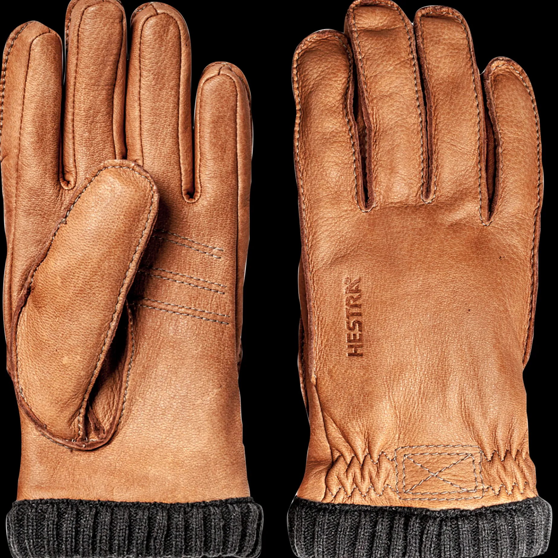 Deerskin Primaloft Rib, Skinnhandske Unisex