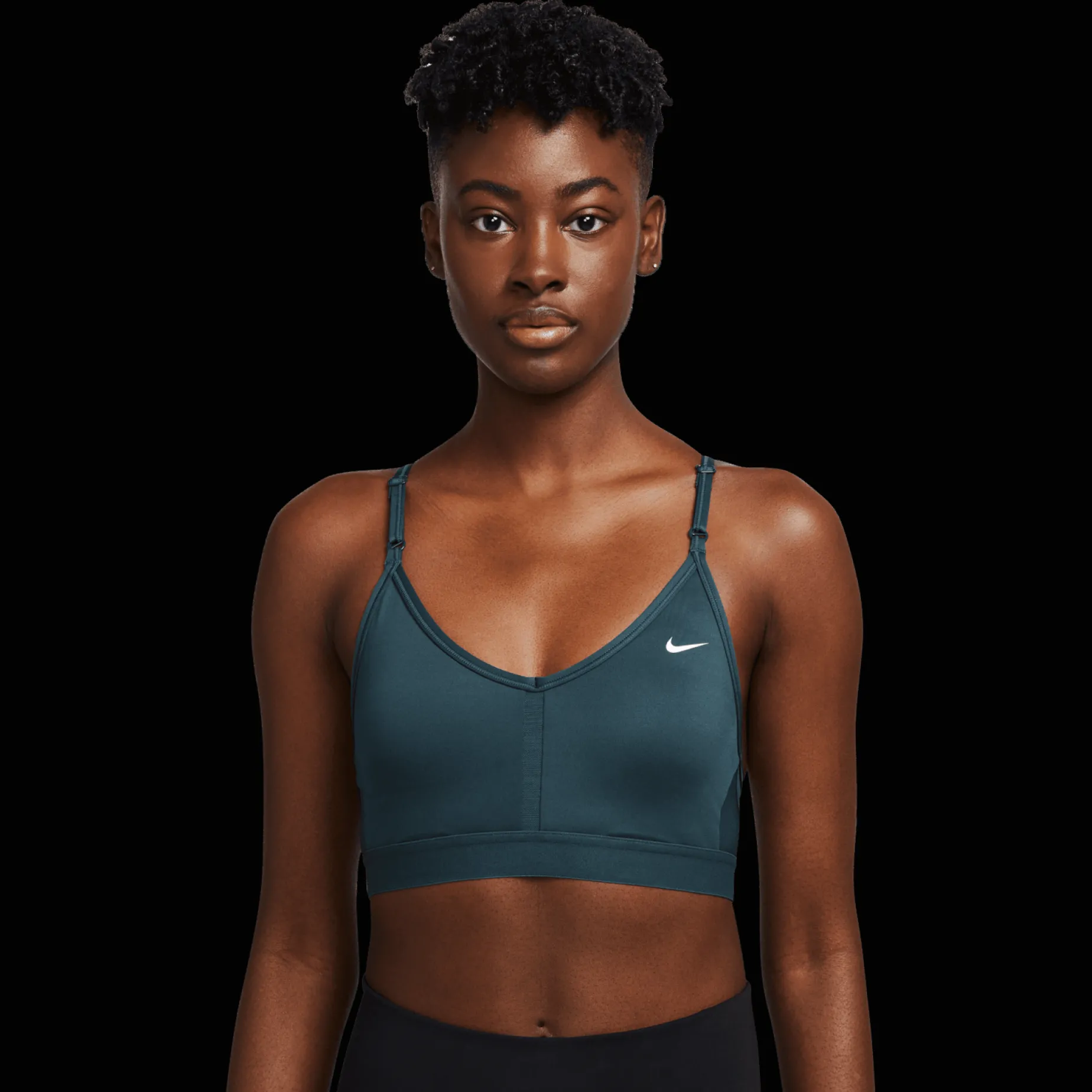 Dri-Fit Indy V-Neck Bra, Sport-Bh Dam