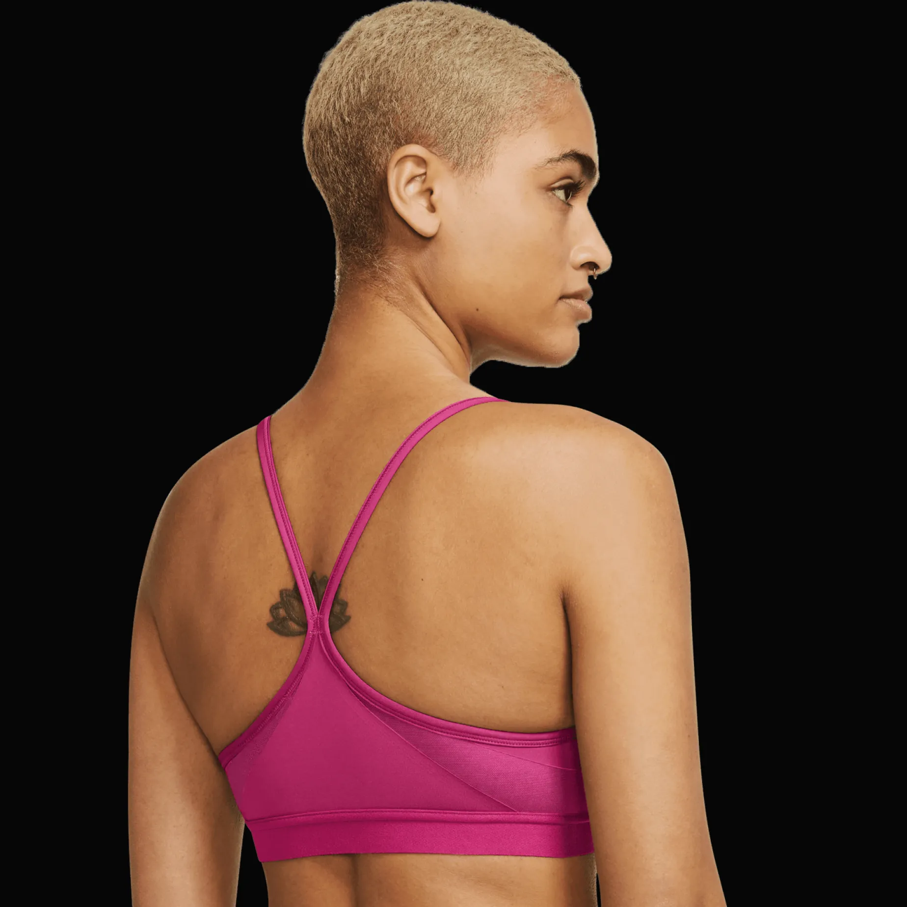 Dri-Fit Indy V-Neck Bra, Sport-Bh Dam