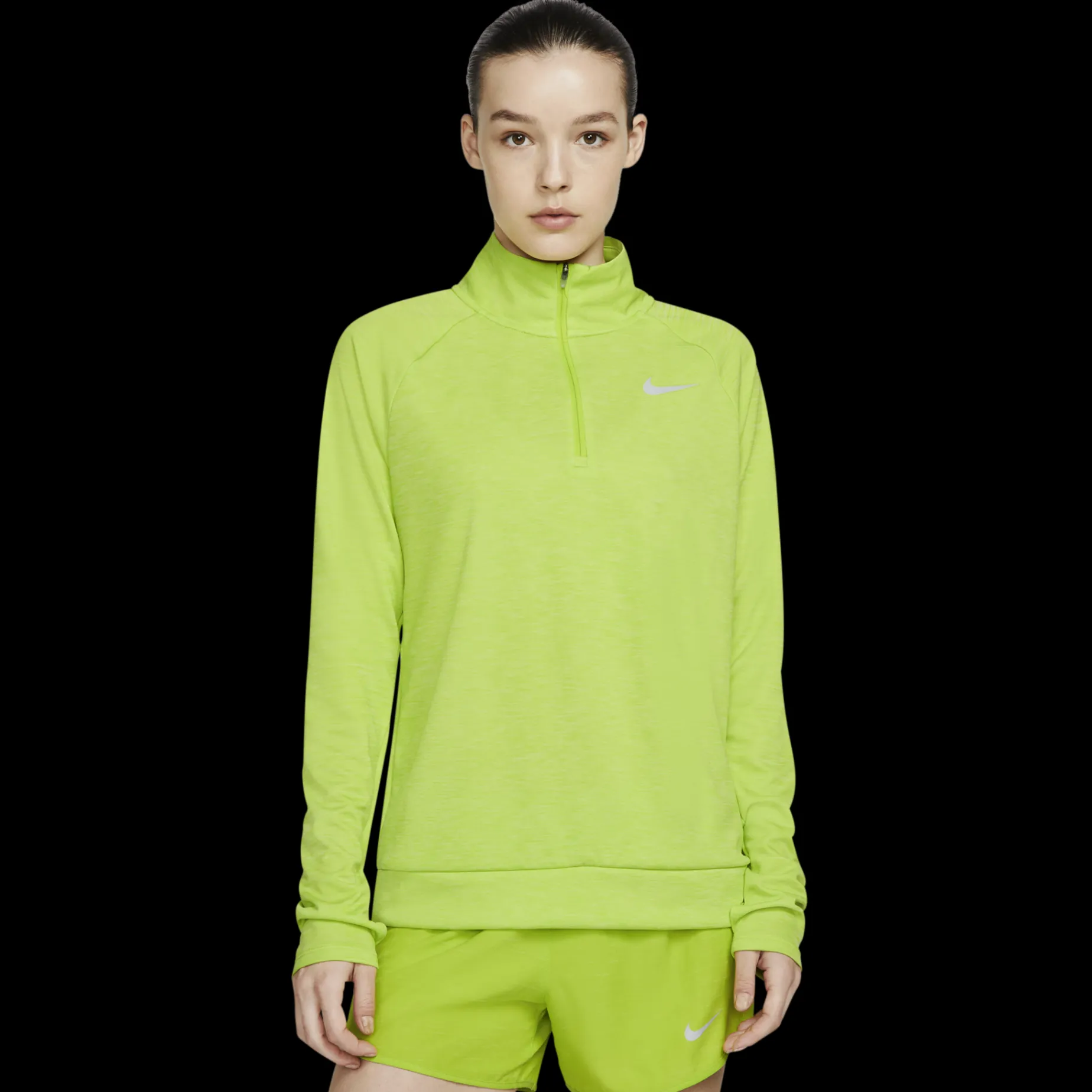 Dri-Fit Pacer Half Zip, Traningstroja, Dam