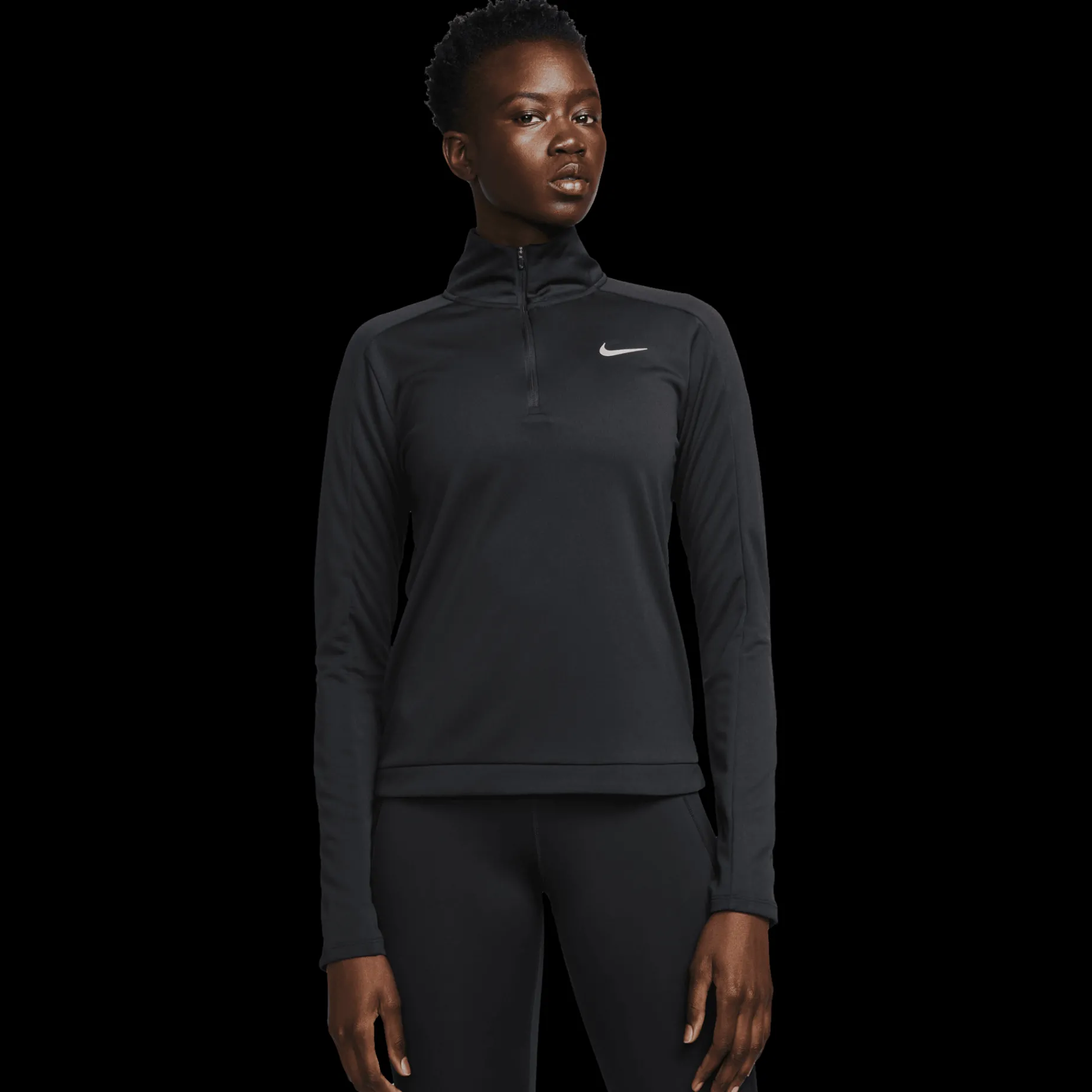 Dri-Fit Pacer Half Zip, Traningstroja, Dam