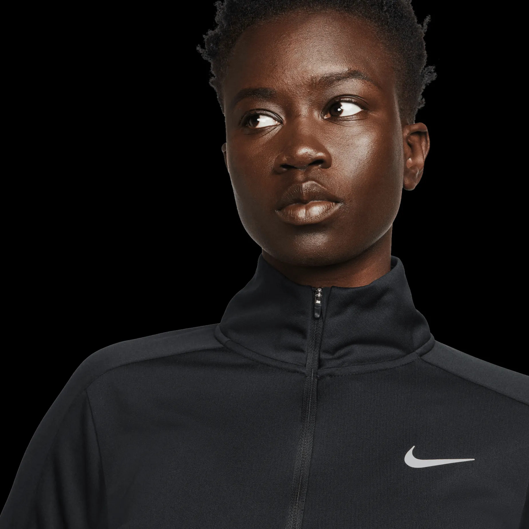 Dri-Fit Pacer Half Zip, Traningstroja, Dam