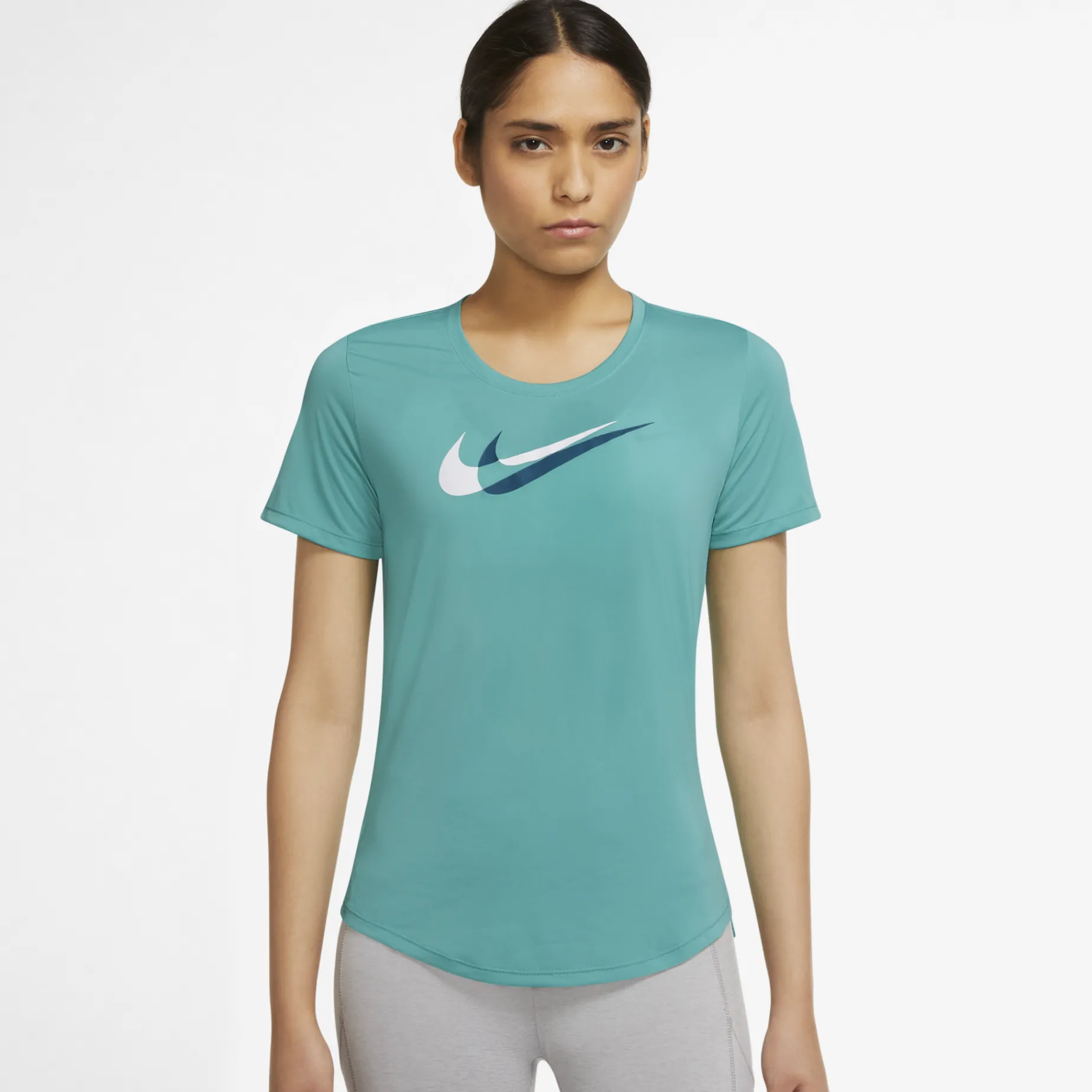 Dri-Fit Swoosh Run Short Sleeve, T-Shirt Dam