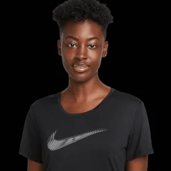 Dri-Fit Swoosh Short Sleeve Top, T-Shirt, Dam