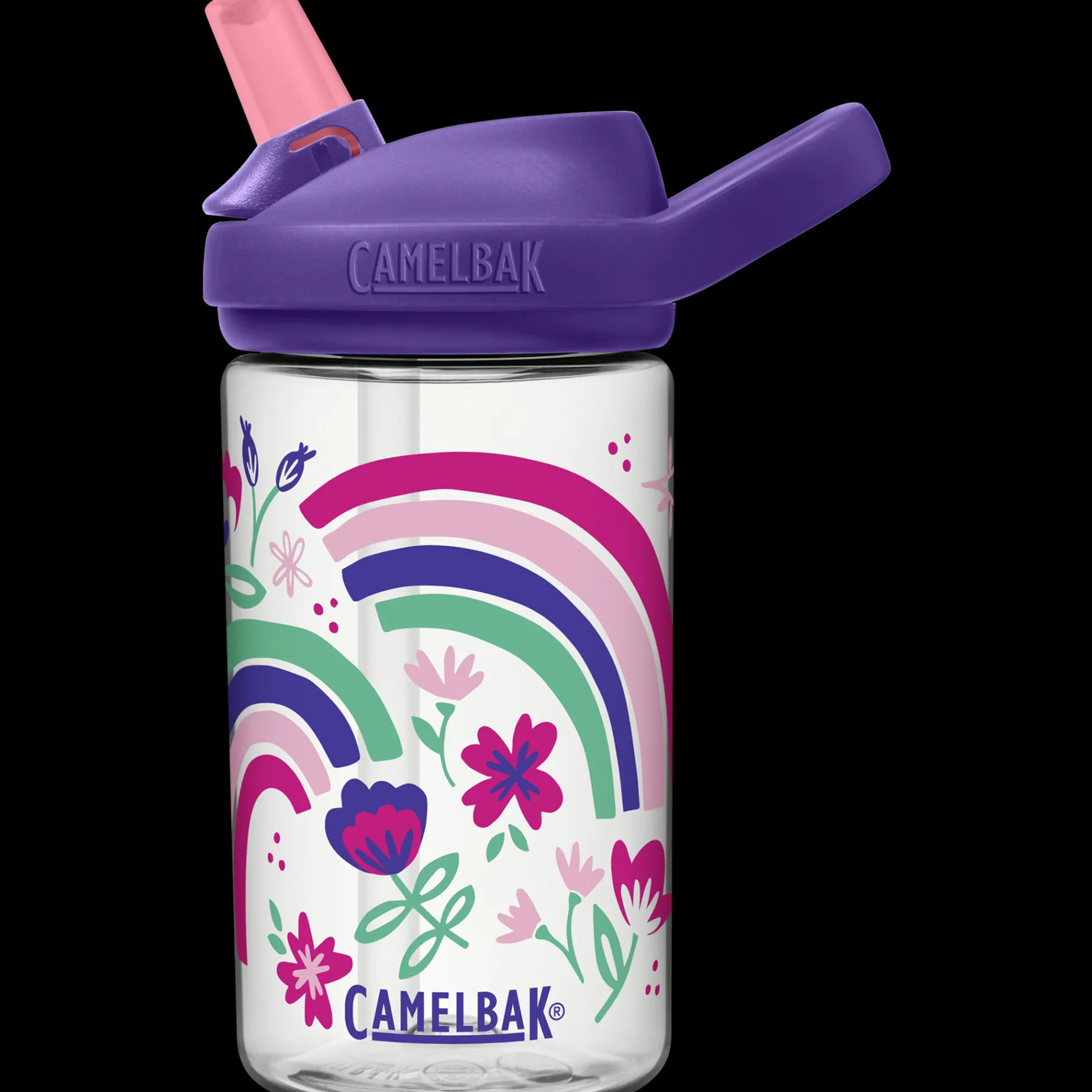 Eddy+ Kids 0,4L Rainbow, Dryckesflaska, Barn