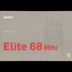Elite 68 Hunting Radio Fi, Jaktradio 68 Mhz