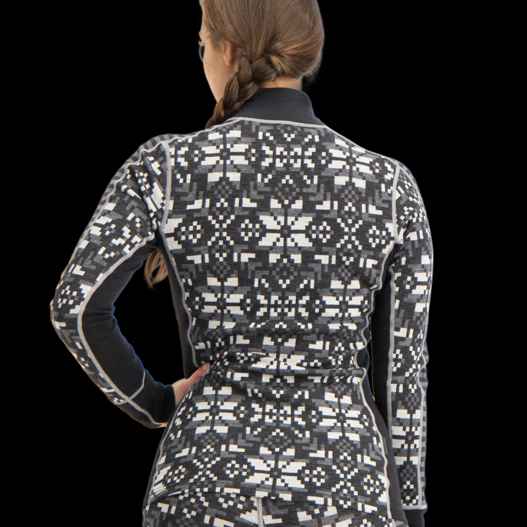 Else Half Zip, Underställstroja Dam