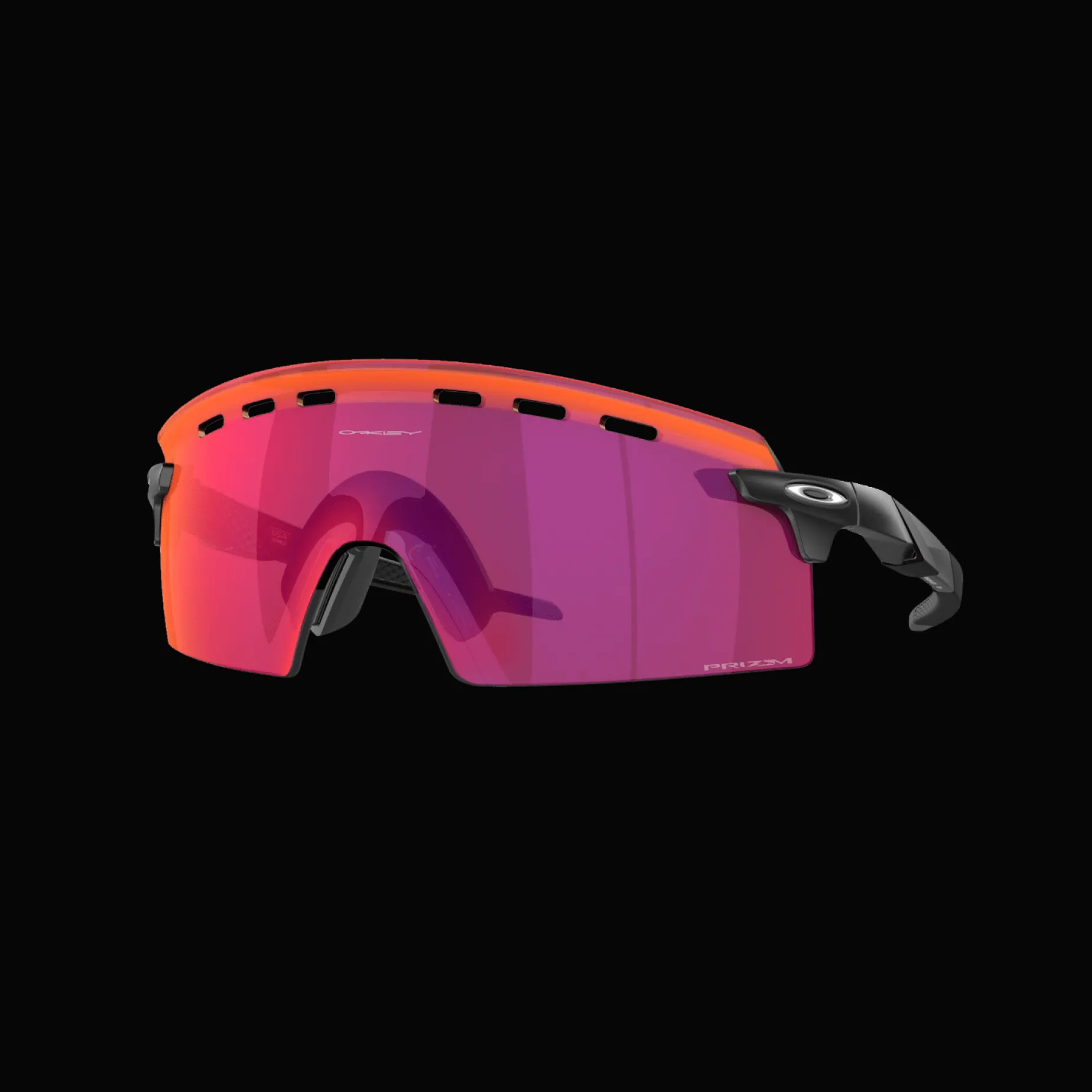 Encoder Strike Vented Matte Black Prizm Road, Multisportglasogon
