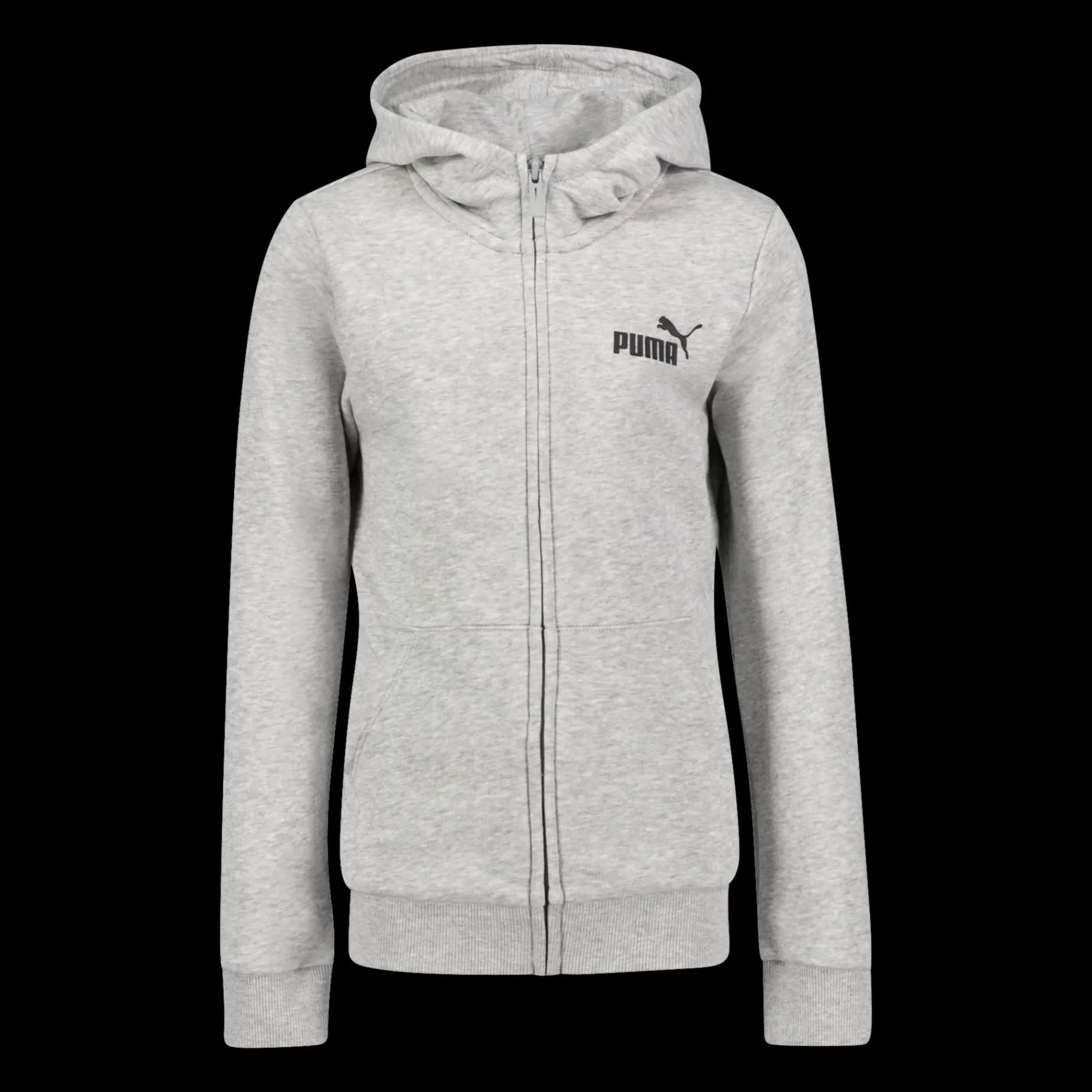 Essential Small Logo Full-Zip Hoodie, Huvjacka Junior