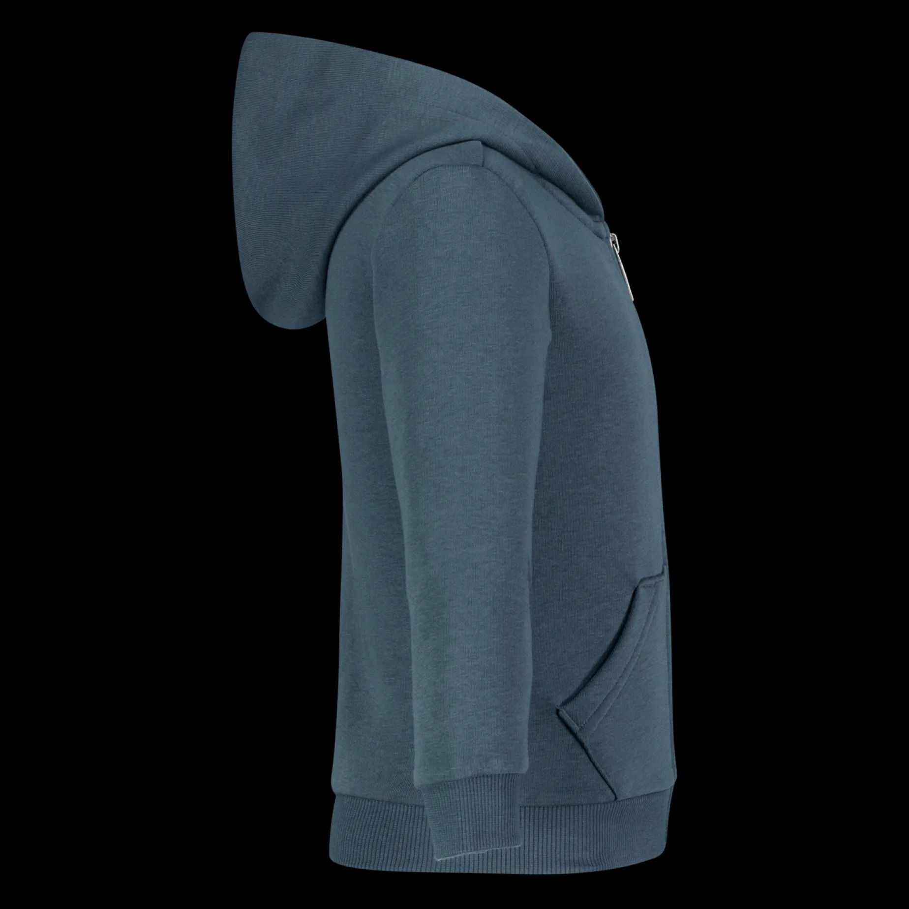 Essential Small Logo Full Zip, Hoodie, Herr