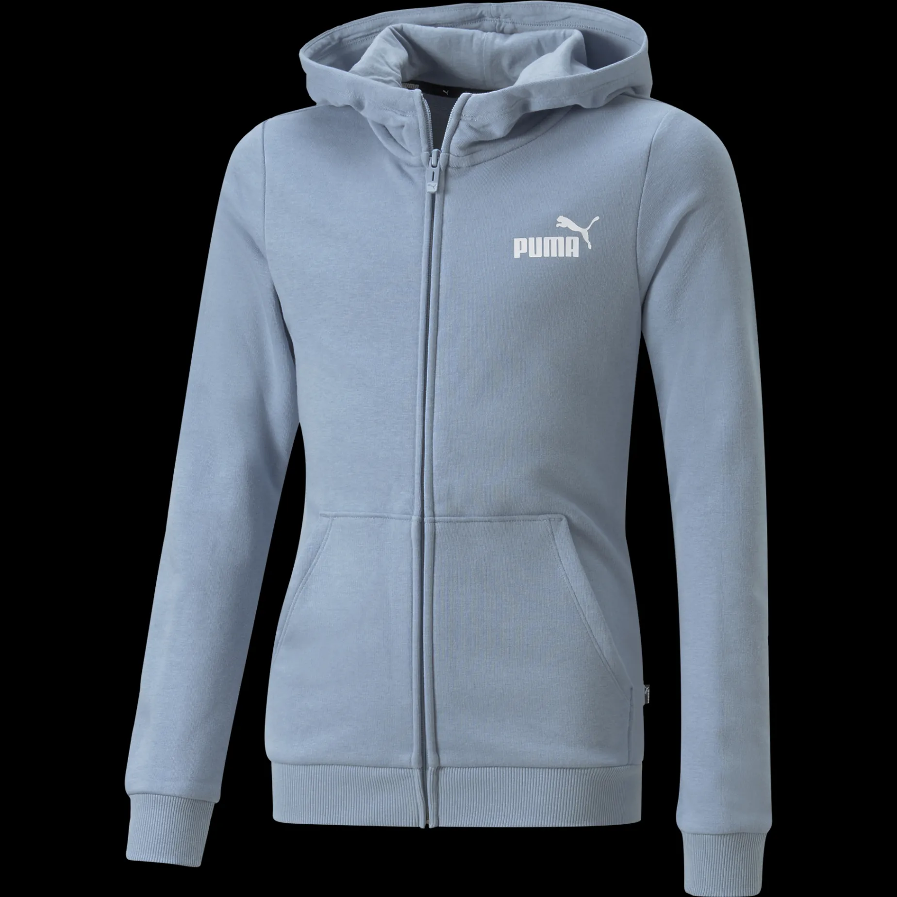 Essential Small Logo Full-Zip Hoodie, Huvjacka Junior