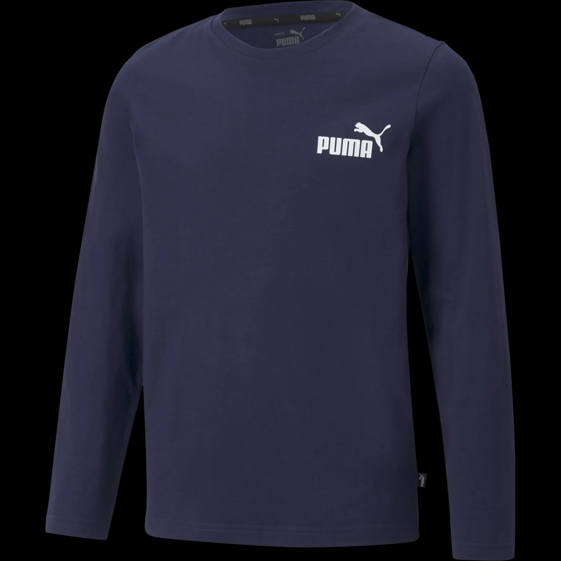 Essentials No. 1 Logo Long Sleeve Tee, Langarmad T-Shirt, Junior