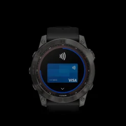 Fenix 7X,Saph/Carbon Gray/Ti W/Silcone Band, Multisportklocka, Unisex