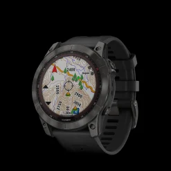 Fenix 7X,Saph/Carbon Gray/Ti W/Silcone Band, Multisportklocka, Unisex